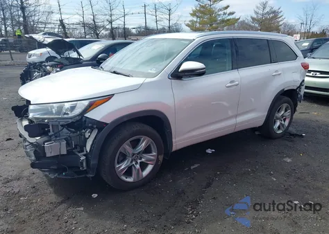 2019 Toyota Highlander Limited z USA, uszkodzony, nr VIN 5TDDZRFH3KS970241